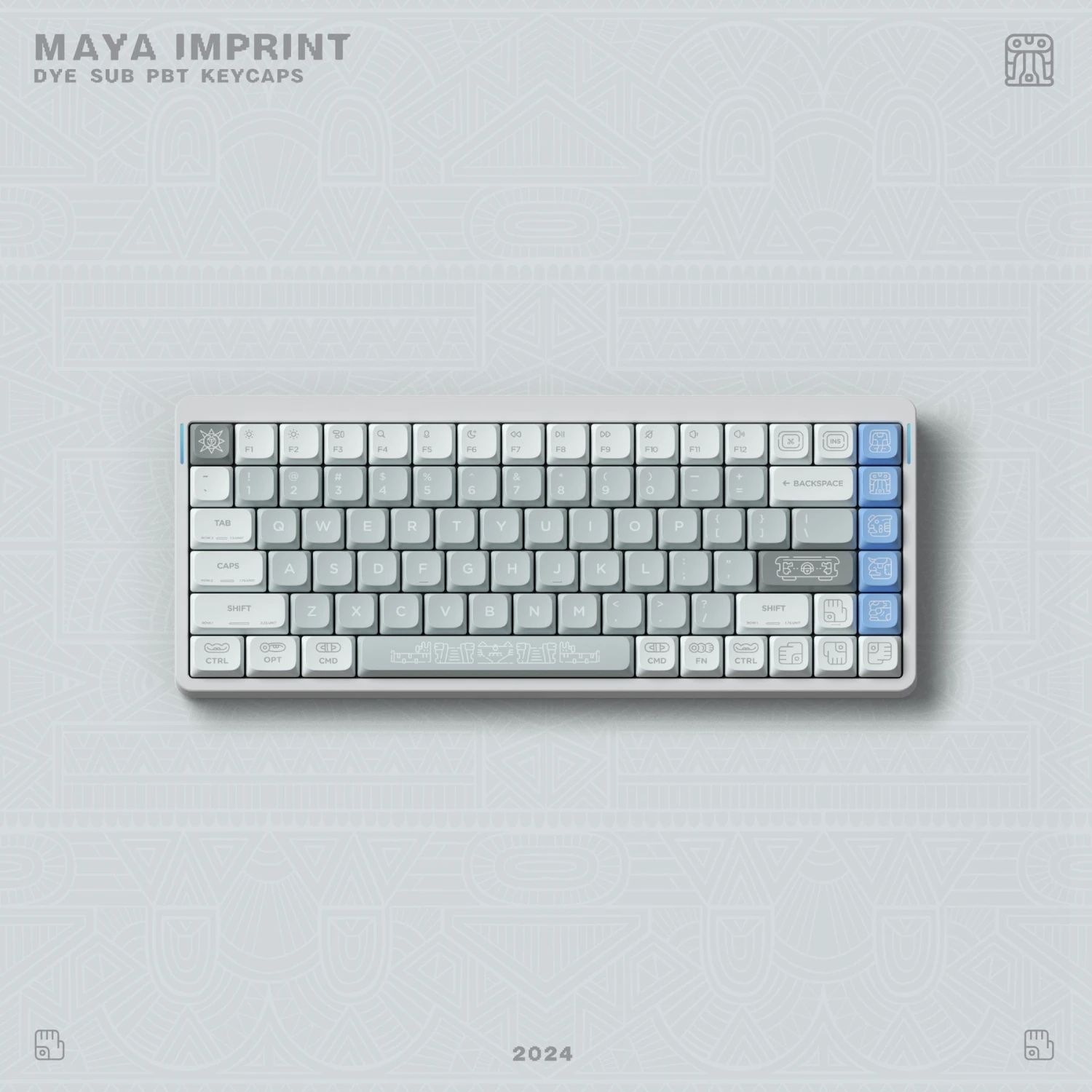 NuPhy - Maya Imprint NSA Dye-sub PBT Keycaps 3 NuPhy - Maya Imprint NSA Dye-sub PBT Keycaps - Image 3
