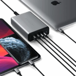 Satechi - 108W Pro USB-C PD Desktop Charger -Computer Peripherals 108w pro usb c pd desktop charger power adapters satechi 425467 1024x e9279051 8a28 4a21 b1cb dd4a2ea79ebe