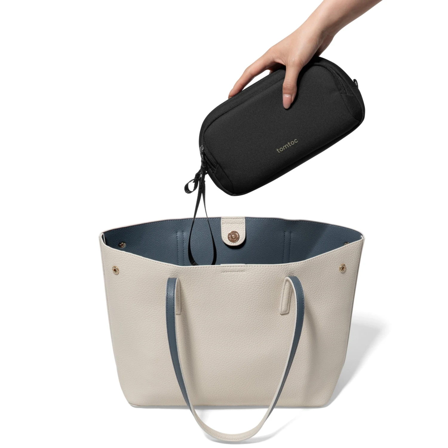 Tomtoc - Light-T12 Electronic Accessory Pouch M 10 Tomtoc - Light-T12 Electronic Accessory Pouch M - Image 10