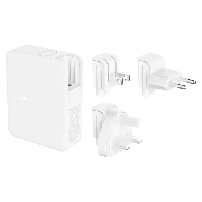 Belkin - BoostCharge Pro 140W 4-Port GaN Wall Charger 2 Belkin - BoostCharge Pro 140W 4-Port GaN Wall Charger - Image 2