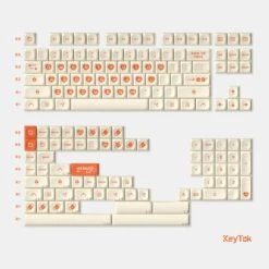 KeyTok - Cosmic Hearts: Venus And Mars KDA Dye-Sub PBT Keycaps