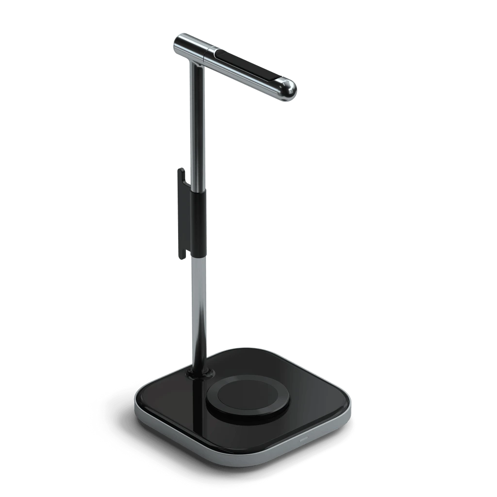 Satechi - 2-in-1 Headphone Stand With Wireless Charger 2 Satechi - 2-in-1 Headphone Stand With Wireless Charger - Image 2