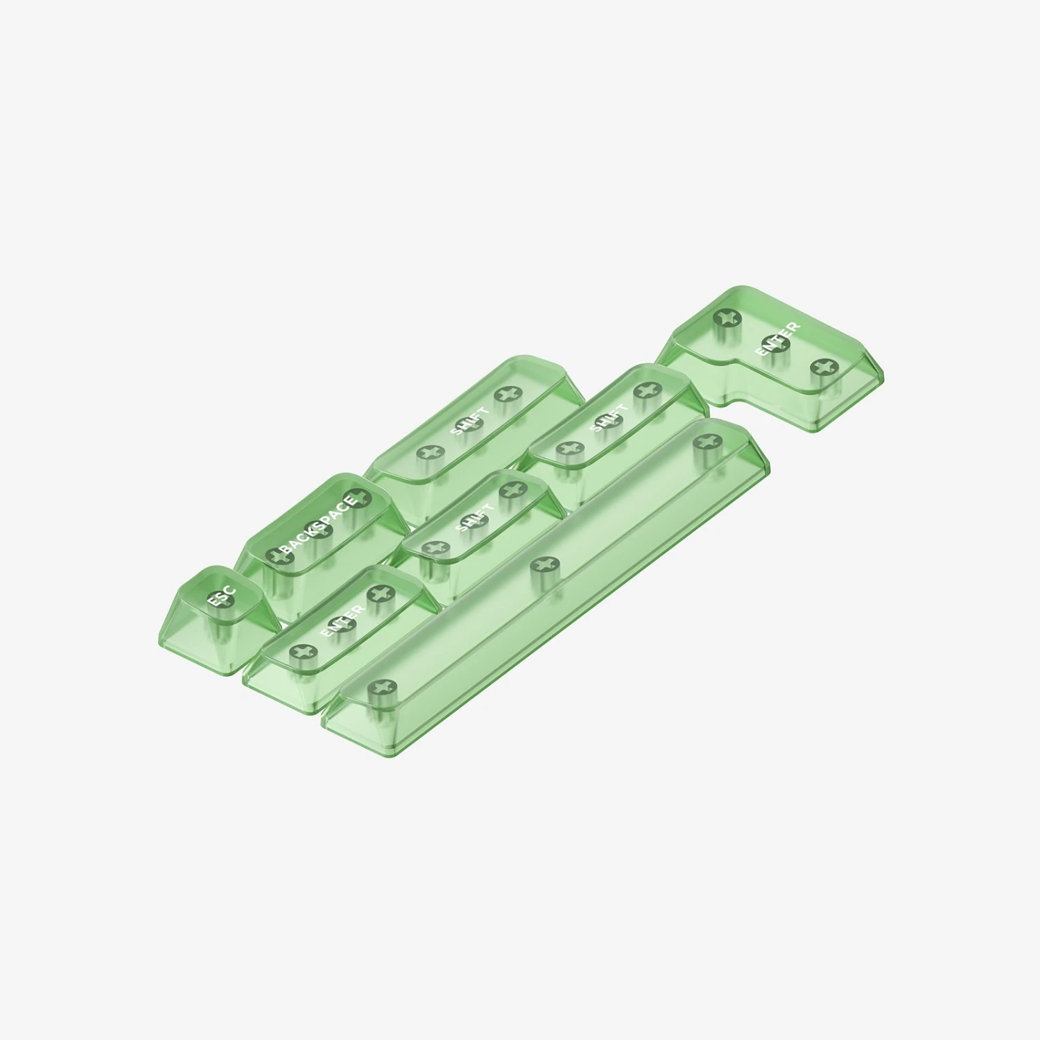 NuPhy - Crystal MSA PC Keycaps 3 NuPhy - Crystal MSA PC Keycaps - Image 3