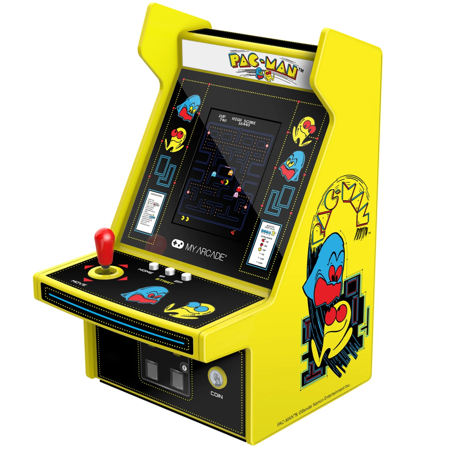 My Arcade - PAC-MAN Micro Player Pro DGUNL-4194 1 My Arcade - PAC-MAN Micro Player Pro DGUNL-4194