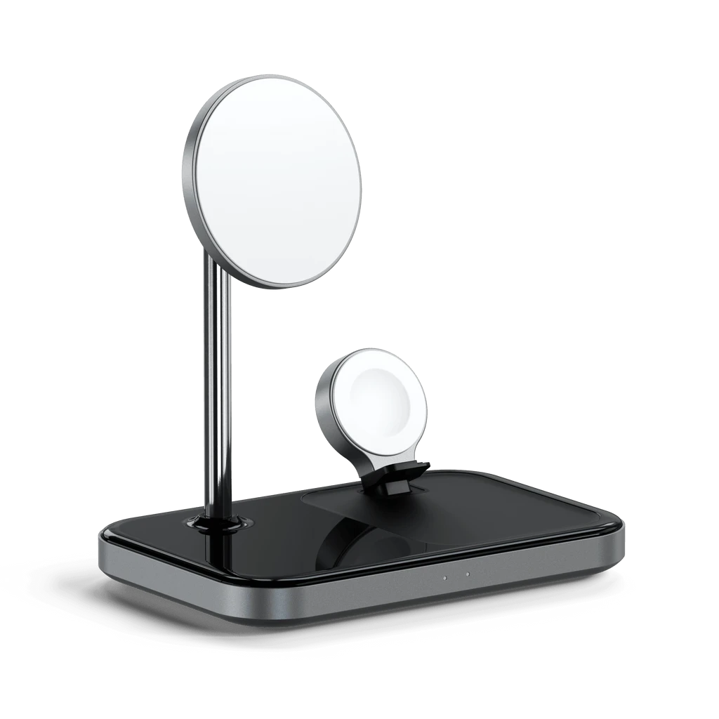 Satechi - 3-in-1 Magnetic Wireless Charging Stand 5 Satechi - 3-in-1 Magnetic Wireless Charging Stand - Image 5