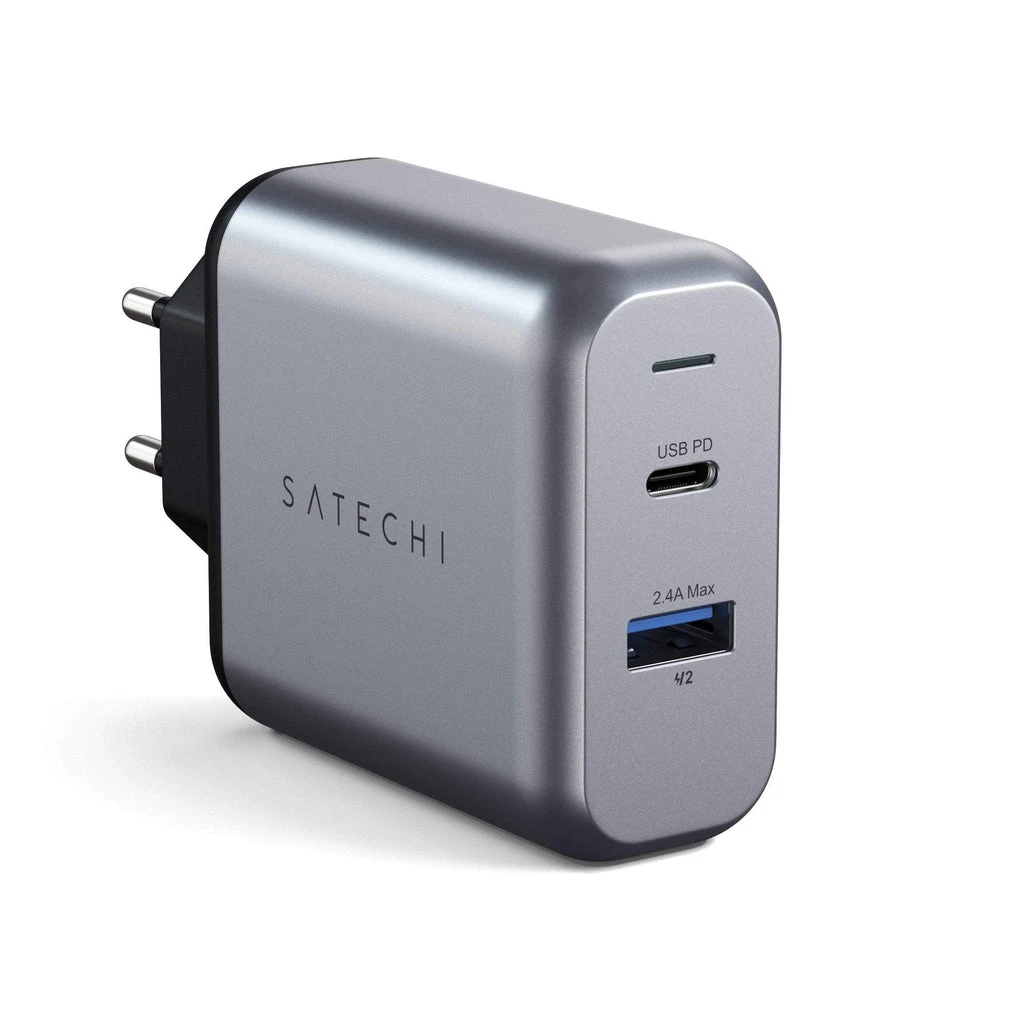 Satechi - 30W Dual-Port Wall Charger 1 Satechi - 30W Dual-Port Wall Charger