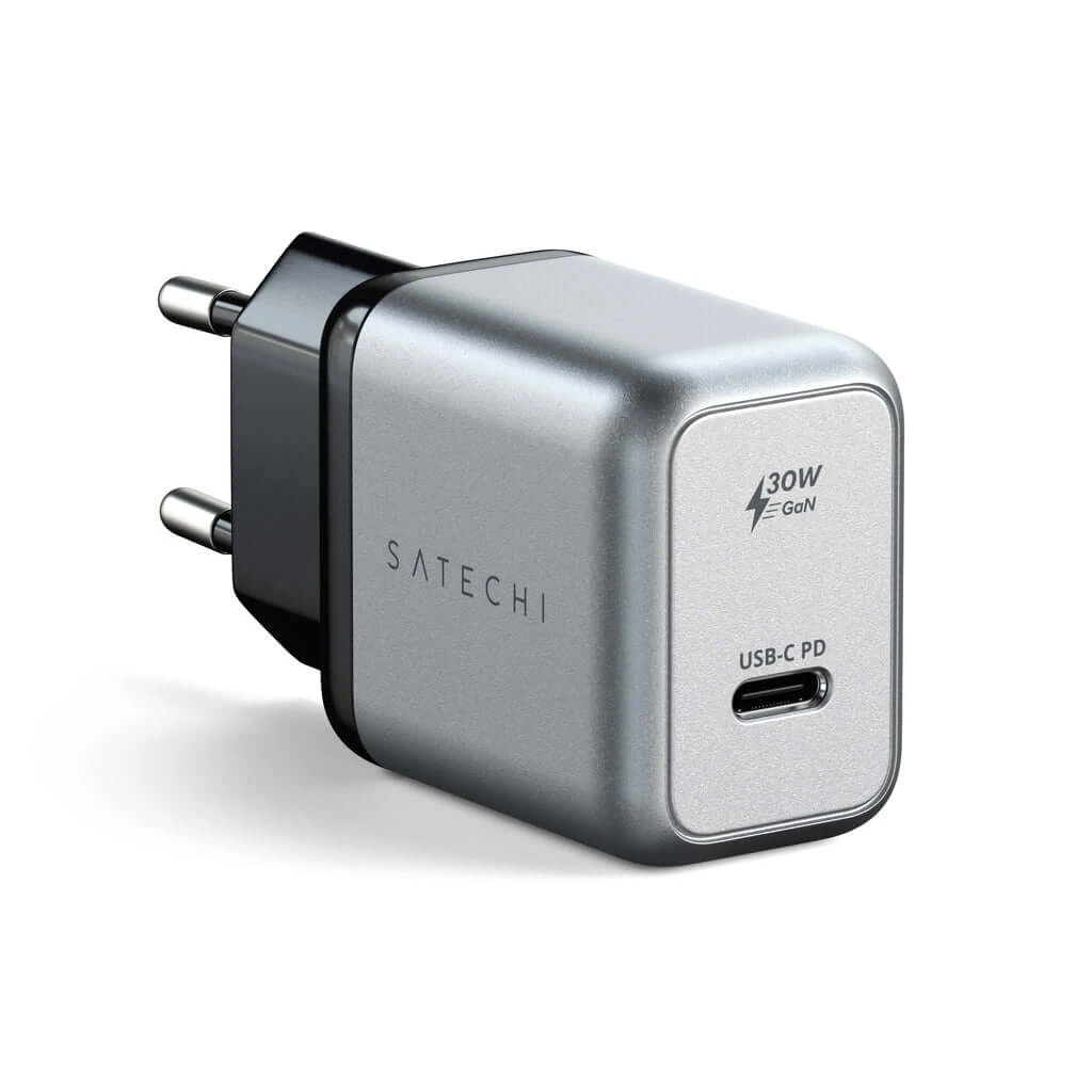 Satechi - 30W USB-C PD Gan Wall Charger 1 Satechi - 30W USB-C PD Gan Wall Charger