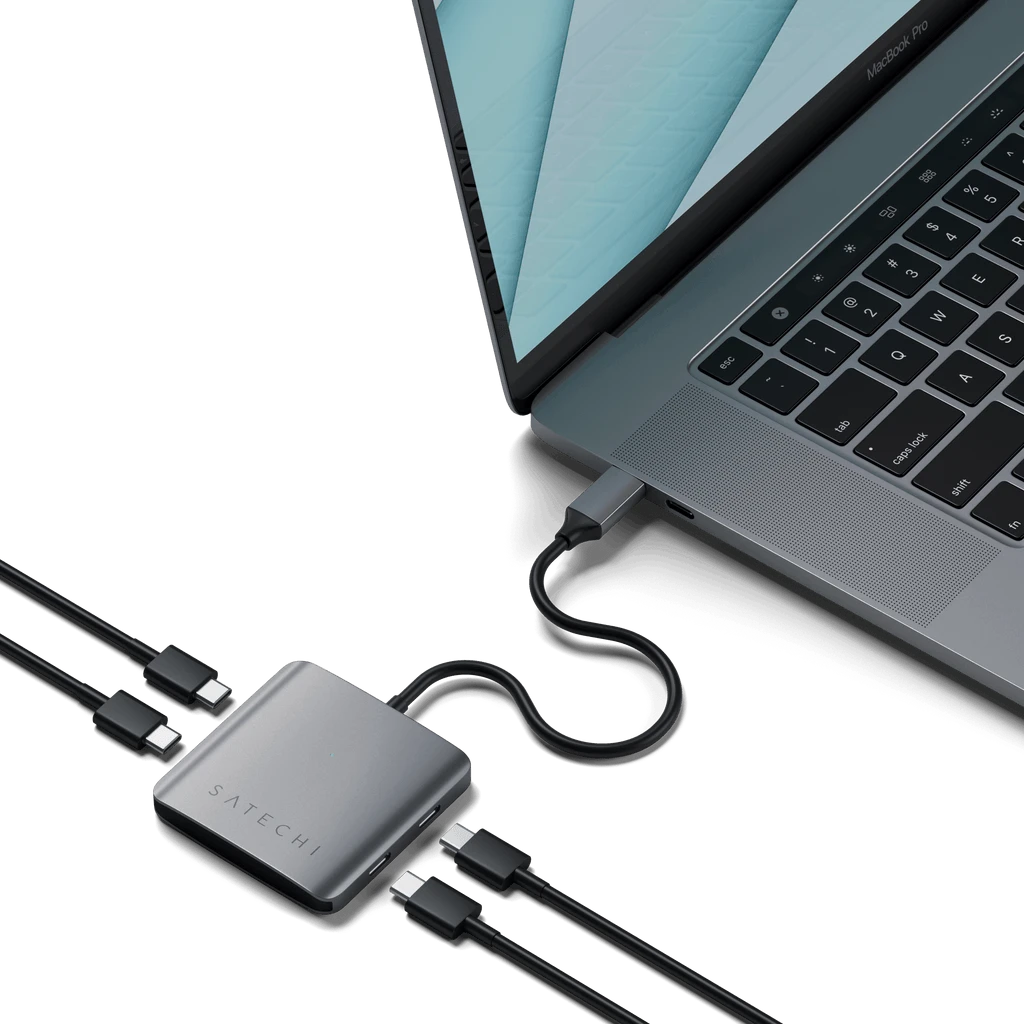 Satechi - 4-Port USB-C Hub 2 Satechi - 4-Port USB-C Hub - Image 2