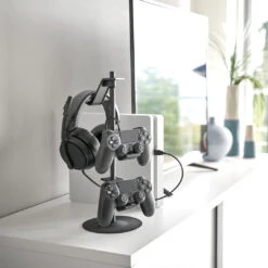 Yamazaki Home - Smart Game Controller Rack -Computer Peripherals 5089SMARTGAMECONTROLLERRACKBK 3 1080x 374508b2 e018 4562 b235 29f6e3c7b461