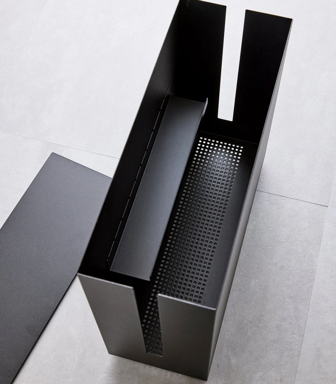 Yamazaki Home - Tower Cable Box With Casters 5 Yamazaki Home - Tower Cable Box With Casters - Image 5