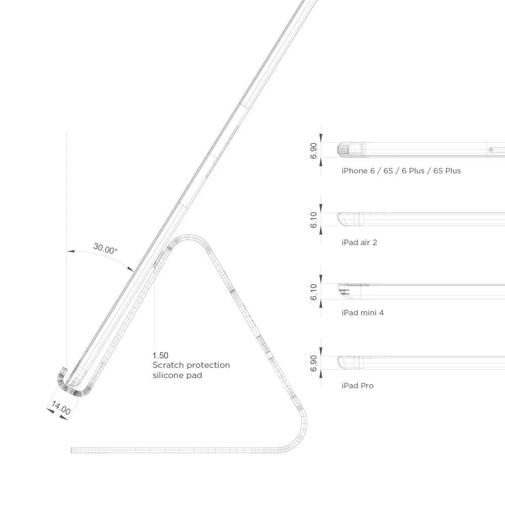 Elago - P4 Stand For IPad 6 Elago - P4 Stand For IPad - Image 6
