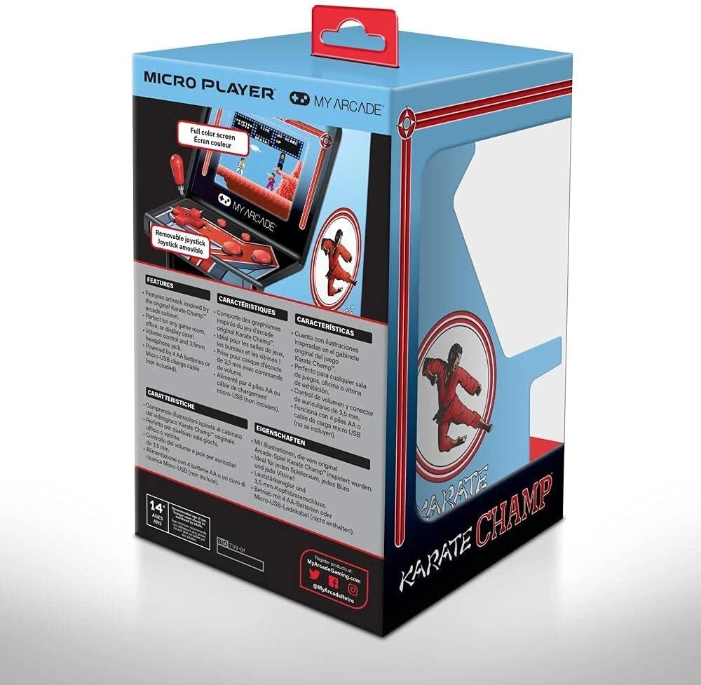 My Arcade - Karate Champ Micro Player DGUNL-3204 3 My Arcade - Karate Champ Micro Player DGUNL-3204 - Image 3