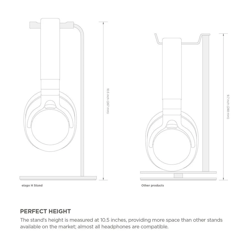 Elago - H Stand For AirPods Max 4 Elago - H Stand For AirPods Max - Image 4