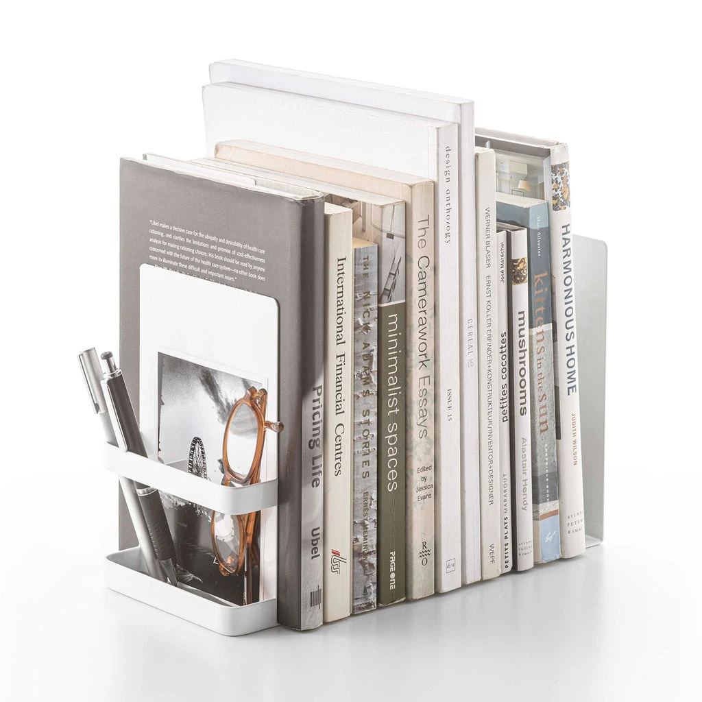 Yamazaki Home - Tower Bookends 2 Yamazaki Home - Tower Bookends - Image 2