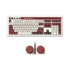 8BitDo - Retro 108 Mechanical Keyboard -Computer Peripherals 8bitDo Retro 108 Mechanical Keyboard Fami Edition 1