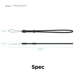 Elago - Clear Case With Nylon Lanyard For AirPods Pro 2 29 Elago - Clear Case With Nylon Lanyard For AirPods Pro 2 -Computer Peripherals APP2 ROSTR BK Amazon 7 1296x 0724be1d 9490 46f4 9292 126a363f8fcc