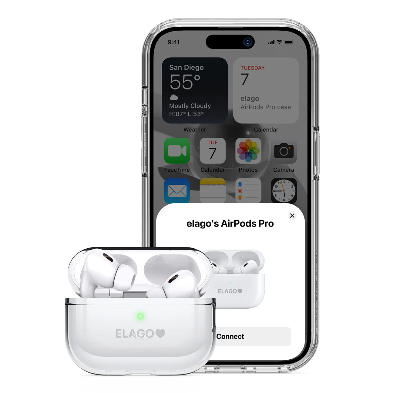 Elago - Clear Case With Nylon Lanyard For AirPods Pro 2 17 Elago - Clear Case With Nylon Lanyard For AirPods Pro 2 - Image 17