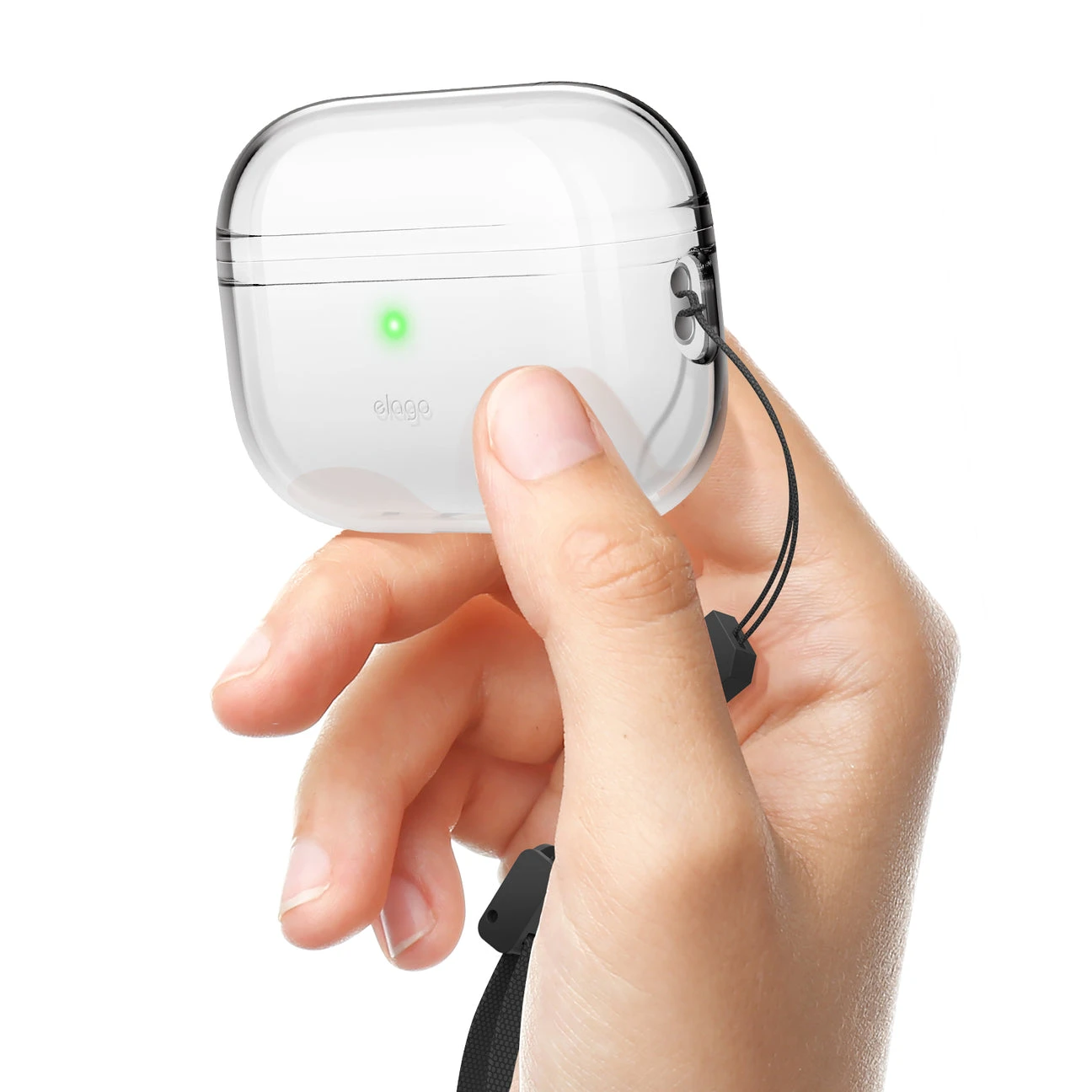 Elago - Clear Case With Nylon Lanyard For AirPods Pro 2 18 Elago - Clear Case With Nylon Lanyard For AirPods Pro 2 - Image 18