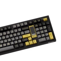 Akko - 5098B Mechanical Keyboard With Screen -Computer Peripherals Akko 5098B Black Gold ANSI Details 2