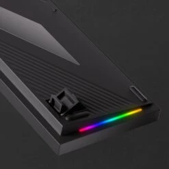 Akko - 5098B Mechanical Keyboard With Screen -Computer Peripherals Akko 5098B Black Gold VIA ISO DE Stand 2