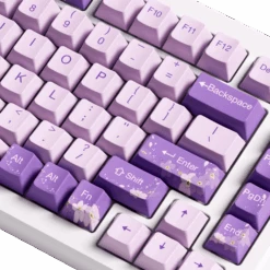 Akko - MOD007-HE PC Purple Melody Magnetic Keyboard 8 Akko - MOD007-HE PC Purple Melody Magnetic Keyboard -Computer Peripherals Akko MOD 007 HE PC Wired Mechanical Keyboard Stellar Purple Melody keycaps 2