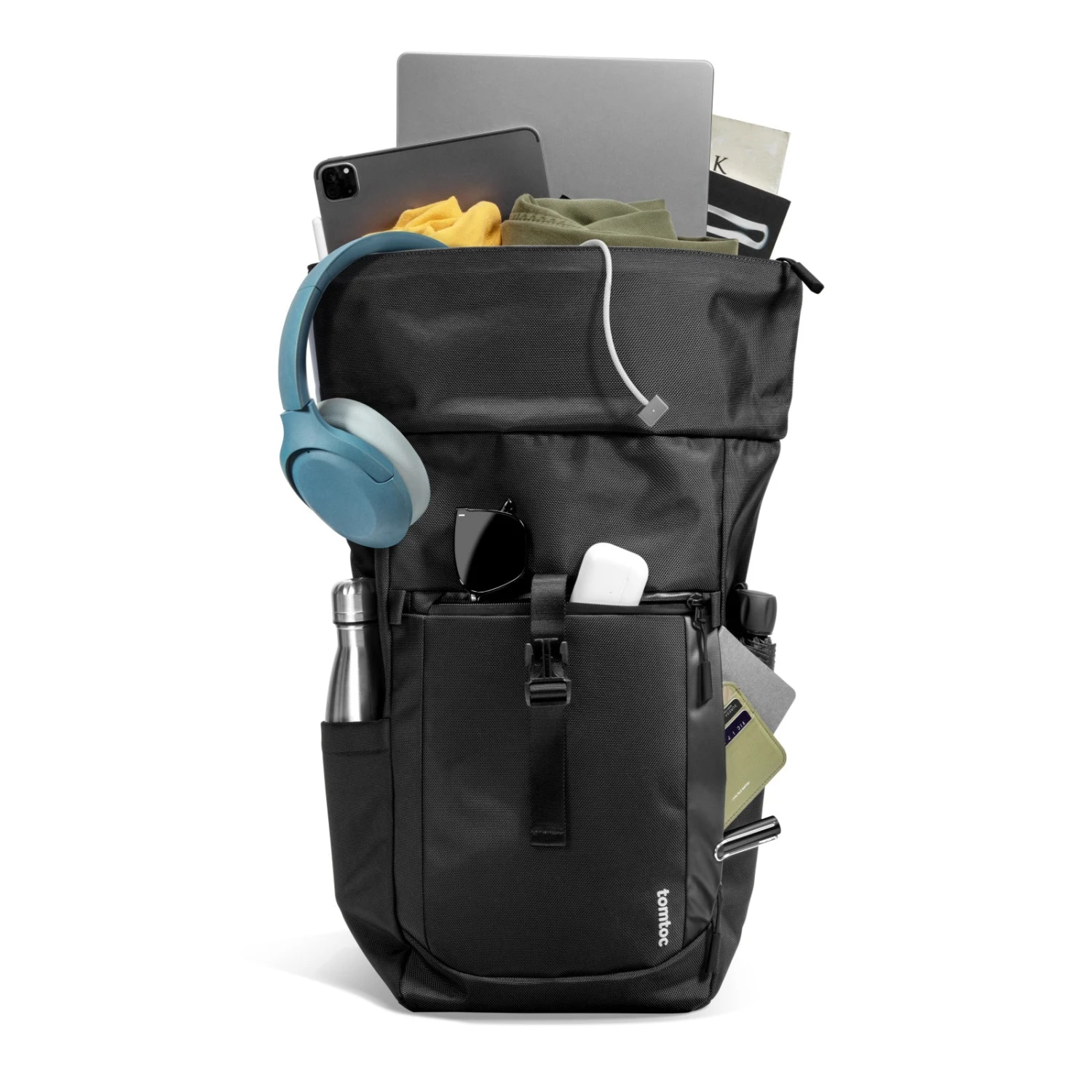 Tomtoc - Navigator-T61 Rolltop Backpack L 10 Tomtoc - Navigator-T61 Rolltop Backpack L - Image 10