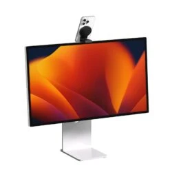 Belkin - IPhone Mount With MagSafe For Mac Desktops And Displays 10 Belkin - IPhone Mount With MagSafe For Mac Desktops And Displays -Computer Peripherals Belkin mma007 FeatureImage3 2 ProductonDisplayiPhone portrait tilting