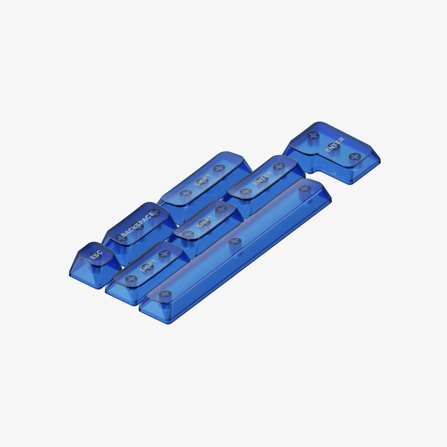 NuPhy - Crystal MSA PC Keycaps 4 NuPhy - Crystal MSA PC Keycaps - Image 4