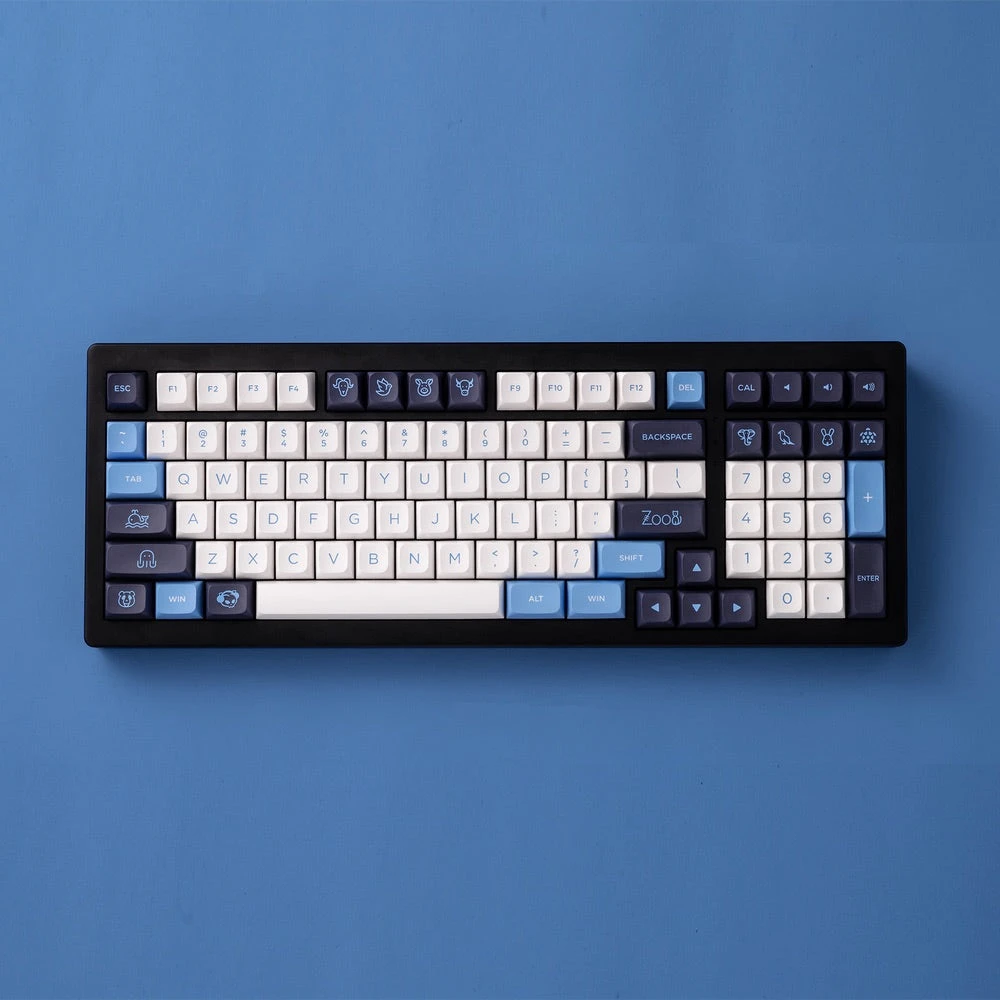 Akko - Carolina Blue Keycap Set (227-Key) 7 Akko - Carolina Blue Keycap Set (227-Key) - Image 7