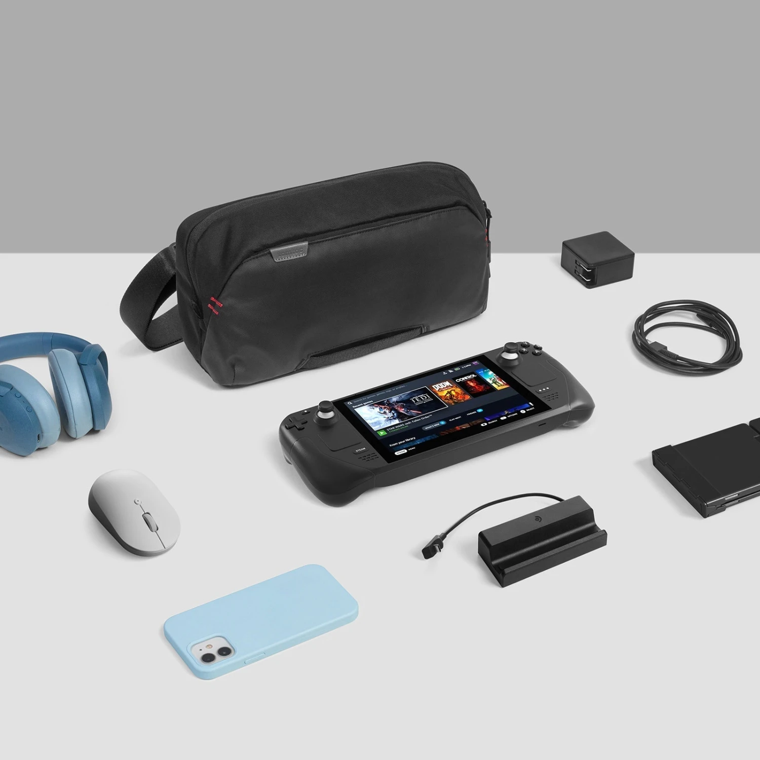 Tomtoc - Arccos-G47 Steam Deck Travel Bag 14 Tomtoc - Arccos-G47 Steam Deck Travel Bag - Image 14