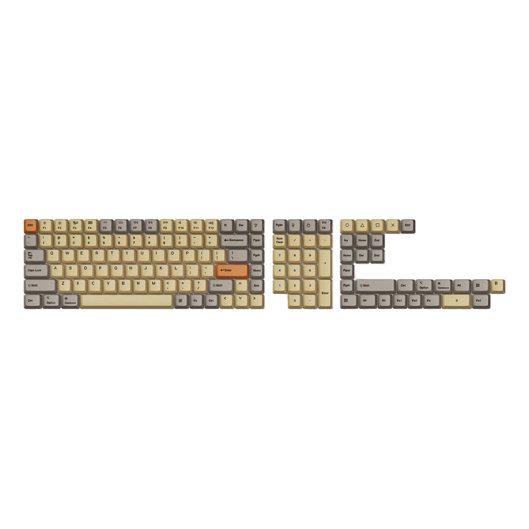 Keychron - OEM Dye-Sub PBT Keycap Set - Wheat Grey 1 Keychron - OEM Dye-Sub PBT Keycap Set - Wheat Grey