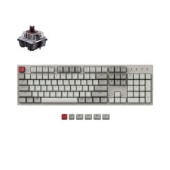 Keychron - C2 Wired Mechanical Keyboard 16 Keychron - C2 Wired Mechanical Keyboard -Computer Peripherals Keychron C2 hot swappable wired mechanical keyboard tenkeyless layout for mac windows non backlight retro color Keychron switch brown 1080x 82b4e29c f14c 405c b1cd 50eb623d5309