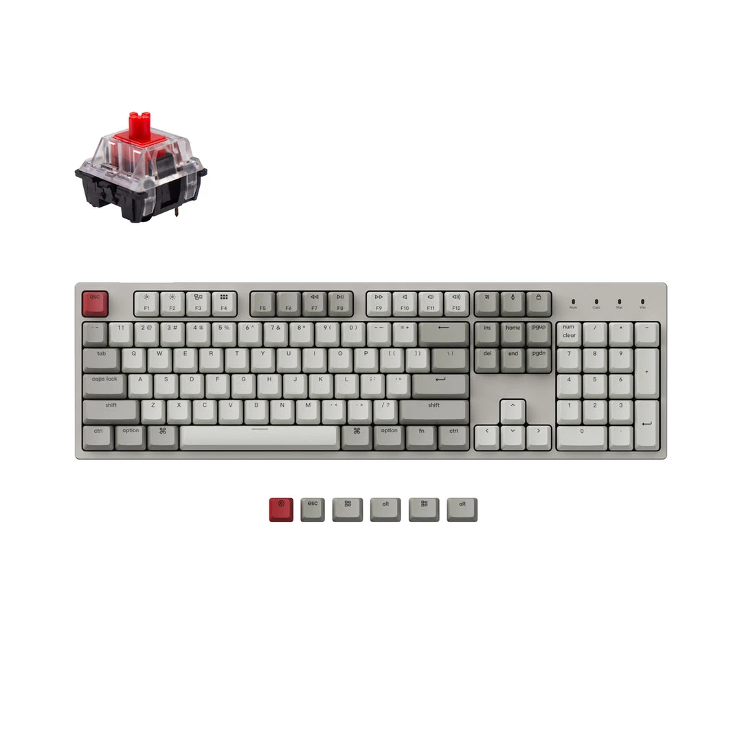 Keychron - C2 Wired Mechanical Keyboard 10 Keychron - C2 Wired Mechanical Keyboard - Image 10