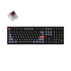Keychron - K10 Pro QMK/VIA Wireless Mechanical Keyboard -Computer Peripherals Keychron K10 Pro QMK VIA Wireless Custom Mechanical Keyboard Full Size for Mac Windows Linux hot swappable with MX Switch White Backlight with Keychron K pro switch Brown b181008e 5ad