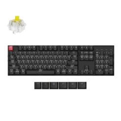 Keychron - K10 QMK Wireless Mechanical Keyboard (Version 2) 11 Keychron - K10 QMK Wireless Mechanical Keyboard (Version 2) -Computer Peripherals Keychron K10 Version 2 Wireless Mechanical Keyboard Keychron Super Banana Switch1