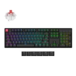 Keychron - K10 QMK Wireless Mechanical Keyboard (Version 2) 15 Keychron - K10 QMK Wireless Mechanical Keyboard (Version 2) -Computer Peripherals Keychron K10 Version 2 Wireless Mechanical Keyboard Keychron Super Red Switch3