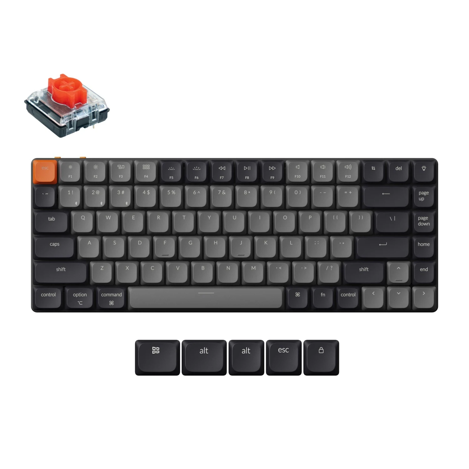 Keychron - K3 QMK Wireless Mechanical Keyboard (Version 3) 3 Keychron - K3 QMK Wireless Mechanical Keyboard (Version 3) - Image 3