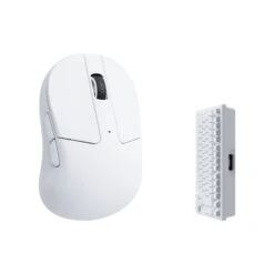 Keychron - M4 Wireless Mouse -Computer Peripherals Keychron M4 wireless mouse white 4000 Hz Polling Rate