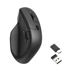 Keychron - M6 Wireless Mouse -Computer Peripherals Keychron M6 Wireless Mouse Black