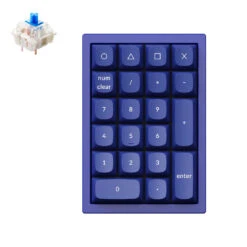 Keychron - Q0 QMK Custom Mechanical Keyboard -Computer Peripherals Keychron Q0 QMK VIA custom number pad full aluminum blue frame for Mac Windows with hot swappable Gateron G Pro switch blue Q0 J2 1080x d47a49e0 73bc 4bc6 bde3 e70d8624bec8