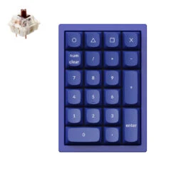 Keychron - Q0 QMK Custom Mechanical Keyboard -Computer Peripherals Keychron Q0 QMK VIA custom number pad full aluminum blue frame for Mac Windows with hot swappable Gateron G Pro switch brown Q0 J3 1080x 42b6b86e 70ce 472a b2d3 f98a62ed33bd