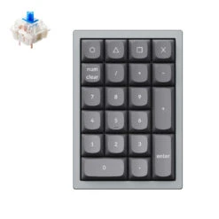 Keychron - Q0 QMK Custom Mechanical Keyboard -Computer Peripherals Keychron Q0 QMK VIA custom number pad full aluminum grey frame for Mac Windows with hot swappable Gateron G Pro switch blue Q0 D2 1080x ba6ddcc5 bd12 40e8 a0e6 28e195bf9626