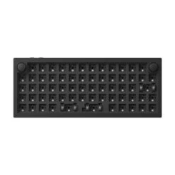 Keychron - Q15 Max QMK Wireless Custom Mechanical Keyboard -Computer Peripherals Keychron Q15 Max QMK Ortholinear Wireless Custom Mechanical Keyboard Aluminum Black Barebone Knob for Mac Windows Linux