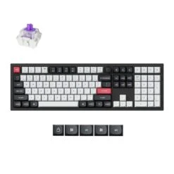 Keychron - Q6 HE QMK Wireless Custom Keyboard