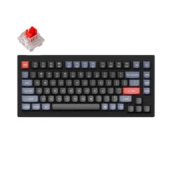 Keychron - V1 QMK Custom Mechanical Keyboard 34 Keychron - V1 QMK Custom Mechanical Keyboard -Computer Peripherals Keychron V1 Custom Mechanical Keyboard carbon black K Pro red 1080x d86c0a6a cd39 45e0 94e6 60de638bee59