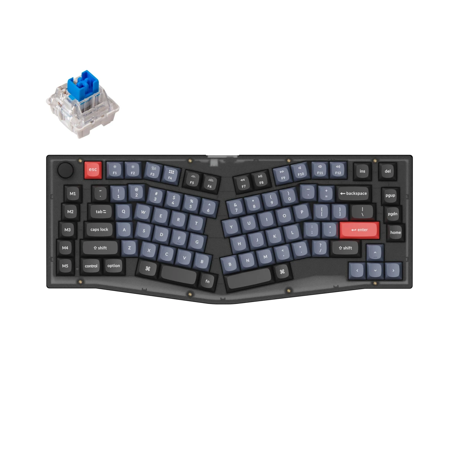 Keychron V10 (Alice Layout) QMK Custom Mechanical Keyboard 2 Keychron V10 (Alice Layout) QMK Custom Mechanical Keyboard - Image 2