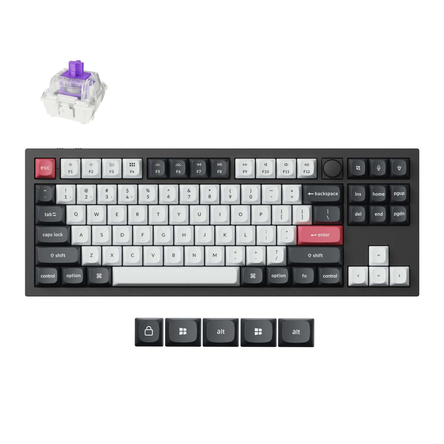 Keychron - Q3 HE QMK Wireless Custom Keyboard 1 Keychron - Q3 HE QMK Wireless Custom Keyboard