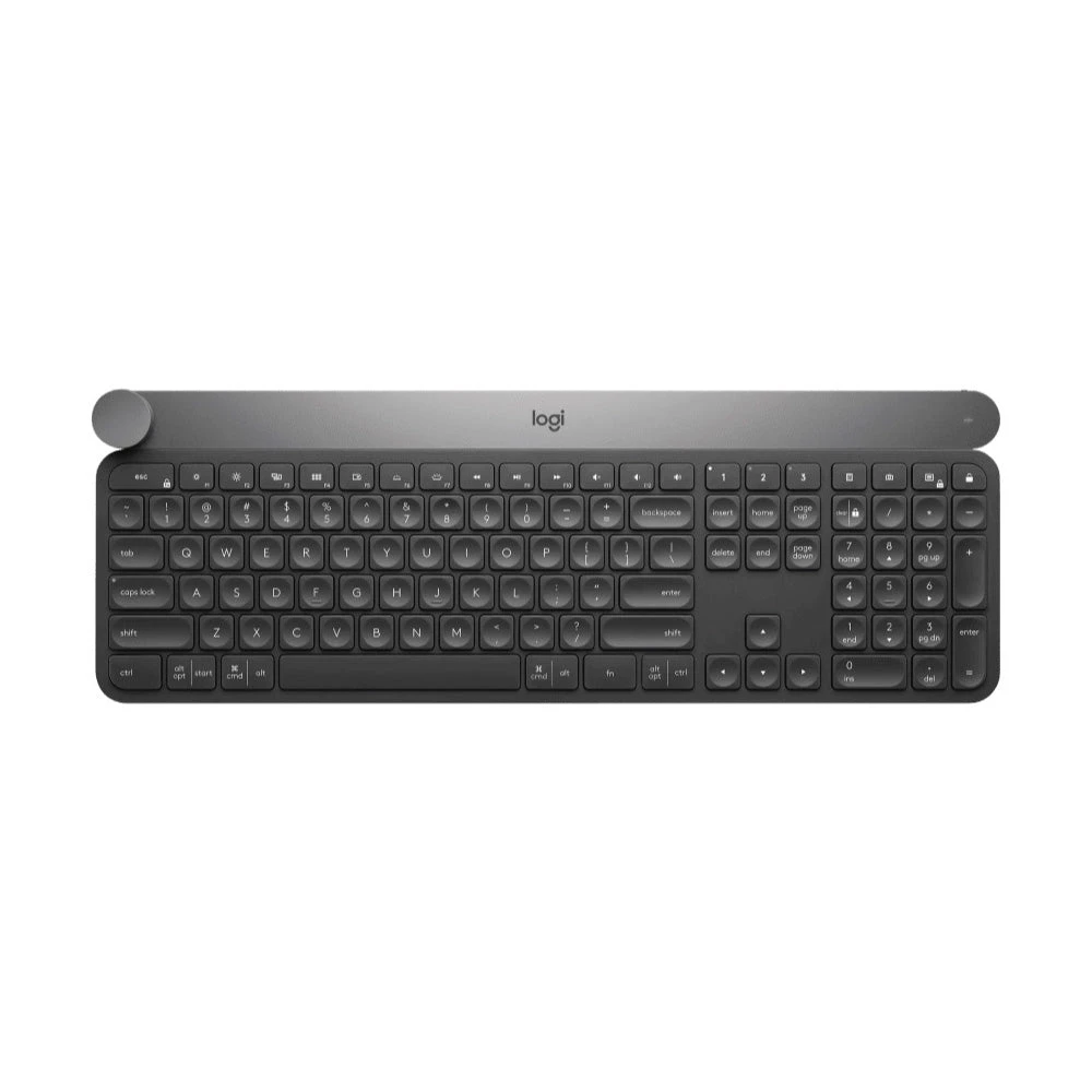 Logitech - Craft - Advanced Keyboard With Creative Input Dial 1 Logitech - Craft - Advanced Keyboard With Creative Input Dial