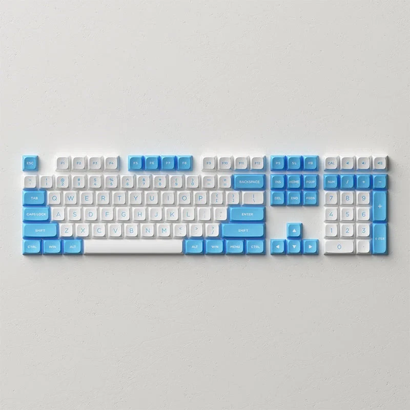Akko - Carolina Blue Keycap Set (227-Key) 2 Akko - Carolina Blue Keycap Set (227-Key) - Image 2