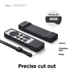 Elago - R1 Intelli Case For 2022/2021 Apple TV Siri Remote -Computer Peripherals R1 21 BK 28Amazon 297 1512x cbaa603a b747 4255 97a0 0f83fbb42591
